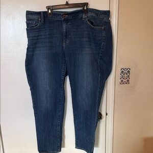 Talbots Flawless Girlfriend Blue Straight Leg Jeans